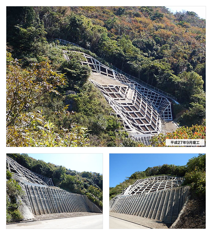 作品集:田口千葉山線:地すべり災害
