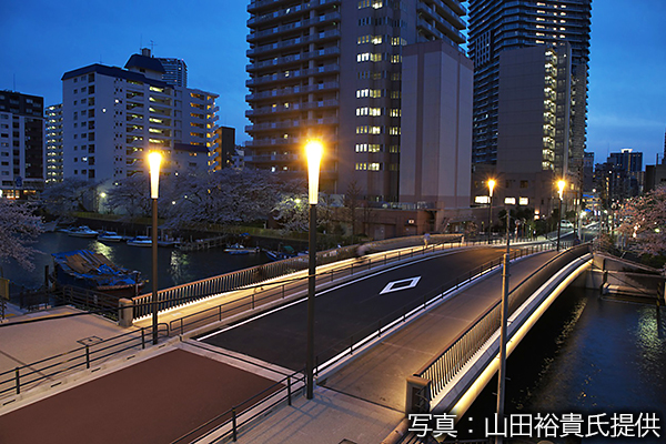 Nishinaka Bridge receives the FY 2017 design merit prize from the Japan Society of Civil Engineers